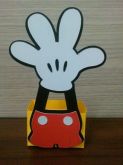 centro de mesa mickey em scrapbook