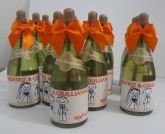 mini bolhas de sabão garrafinha de champanhe