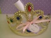 convite coroa de princesa