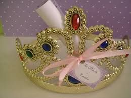 convite coroa de princesa