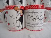 caneca de porcelana
