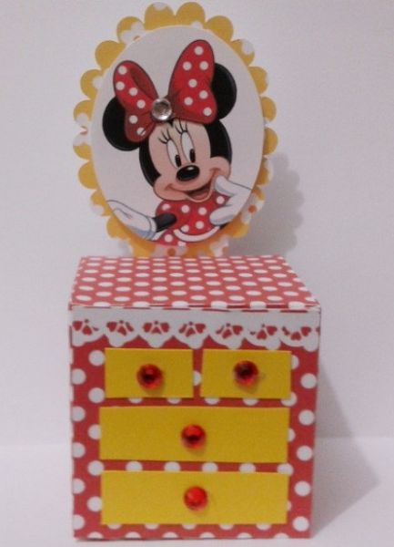 penteadeira em scrapbook