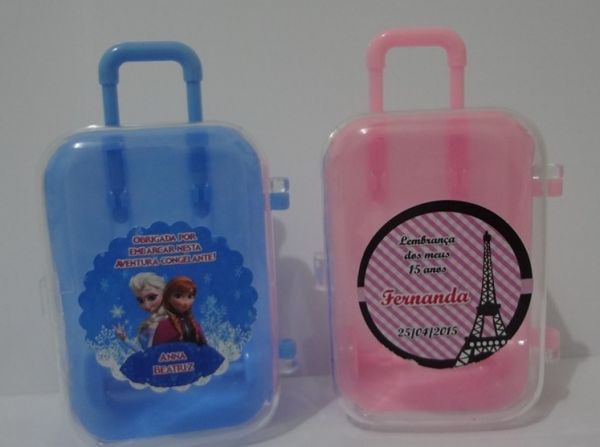 mini malinha porta  guloseimas