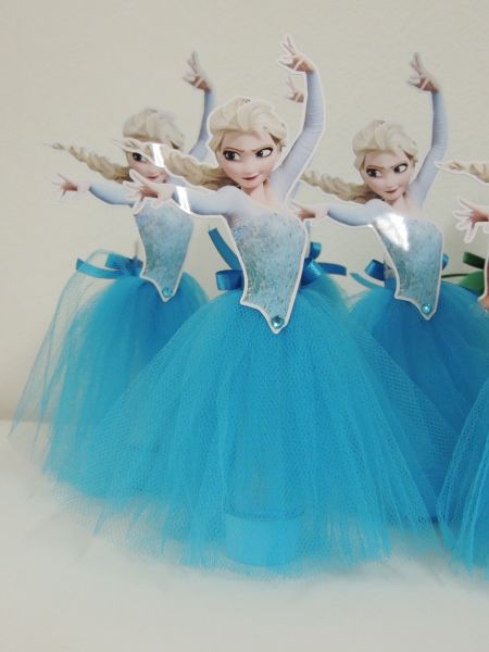 tubete princesas com saia de tule
