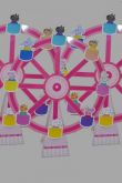 cone roda gigante em scrapbook
